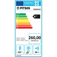 Pitsos PKNB36VIE3 Ψυγειοκαταψύκτης Pitsos PKNB36VIE3 Ψυγειοκαταψύκτης